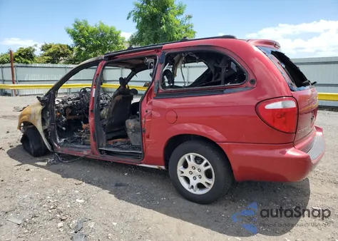 2002 Dodge Grand Caravan Ex z USA, uszkodzony, nr VIN 2B8GP74L92R696319